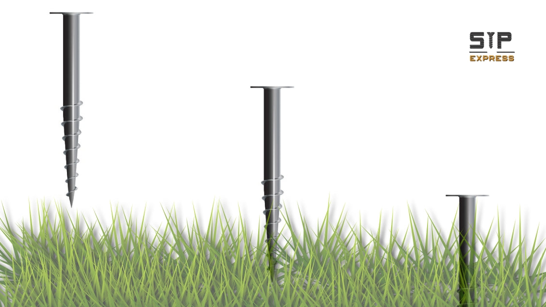 114mm Screw Pile Powerful Foundation System for Heavy Loads